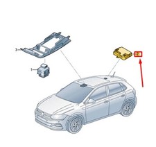 VW Polo AW MK6 Sunroof Control