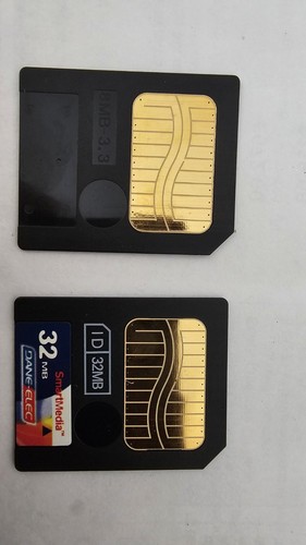 Two vintage smartmedia cards - two,
