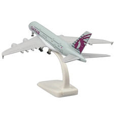1/400 20cm Aircraft Qatar A380