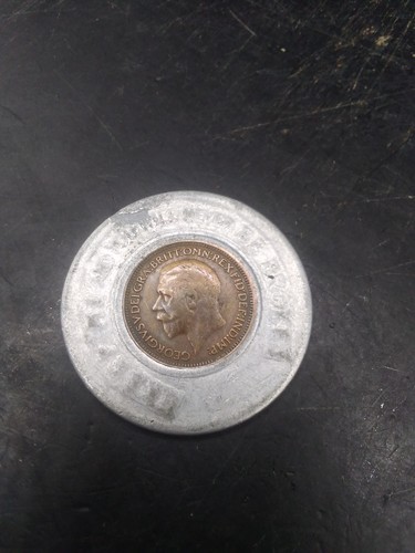 Vintage 1936 farthing - 1936, tin