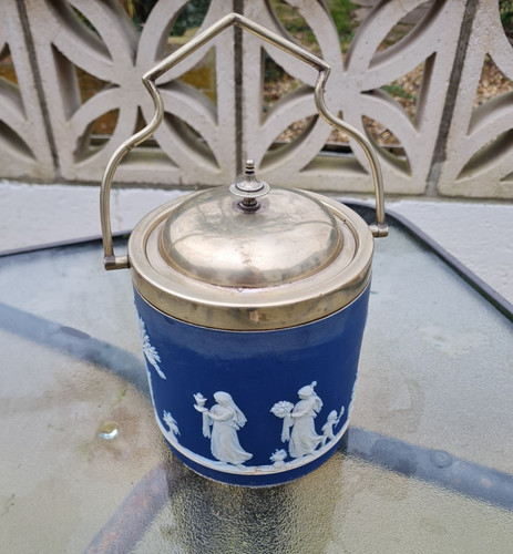 Antique wedgwood cobalt blue - antique,