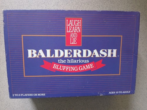 Balderdash board game vintage - game,