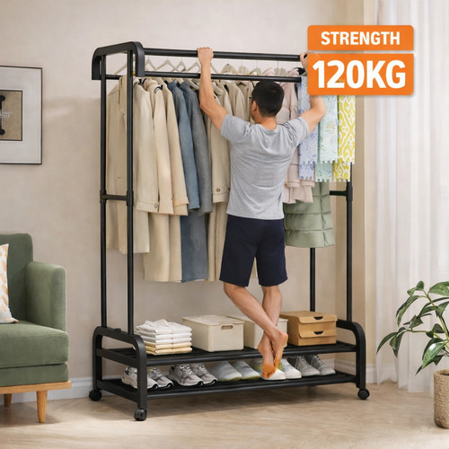 New clothes rail with - new,