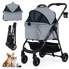 3-in-1 Pet Stroller One-hand