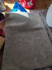 Dunelm Lila Shaggy Rug Sand