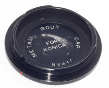 Metal body Cap fits Konica  Autoreflex   T T3 T4 TC T4 FS-1 FC-1 FP-1 FT-1 A3