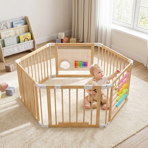 Kids safety fence with gate - kids,
