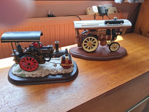Two pottery models - two, of