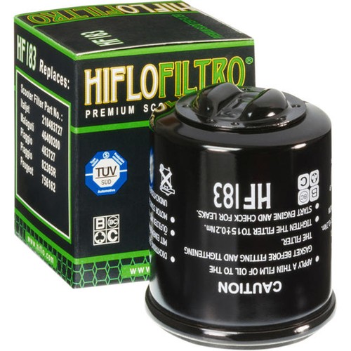 Hiflo oil filter - filter, black