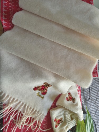 Harrods teddy bear scarf and - harrods,
