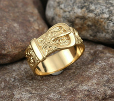9ct Yellow Gold Gents Buckle