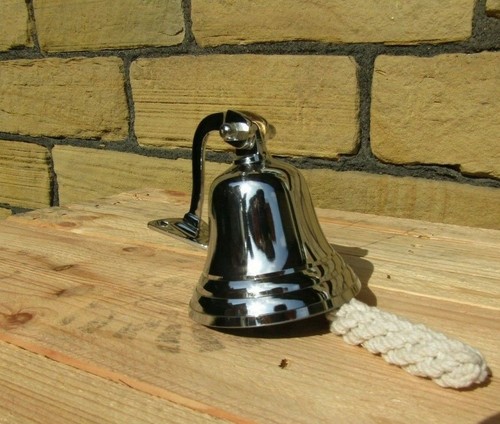 Ship bell wall mounted - bell, solid