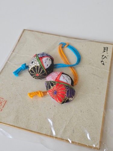 Japanese hina doll seashell - hina,