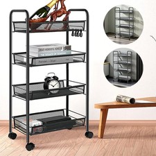 4 Tier Kitchen Trolley Storage