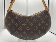 Louis Vuitton Monogram Pochette Croissant PM Shoulder Bag Marron Hobo M51510 921
