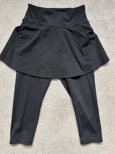 Anivivo black skirted capri - skirted,