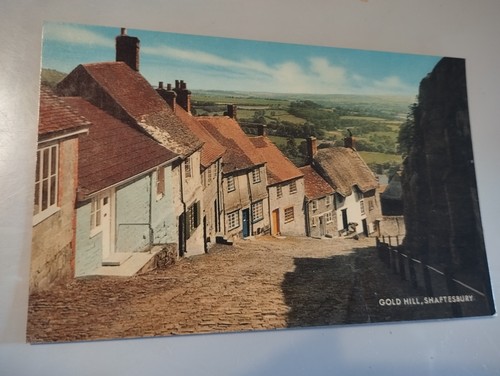 Vintage colour postcard - vintage, of