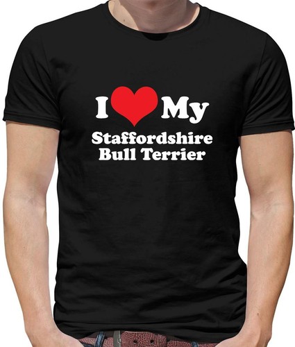 Love staffordshire bull - love,