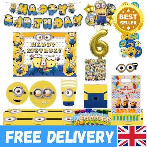 Minions birthday party - minions,