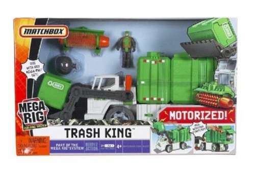 Matchbox mega rig trash - trash, king