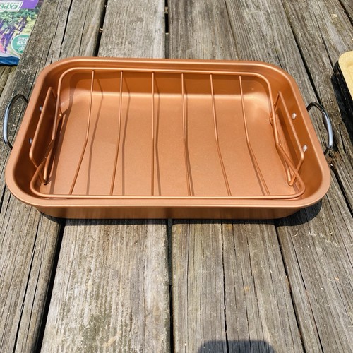 Vintage copper coated steel - copper,
