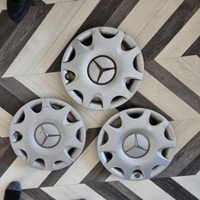 Set of Genuine Mercedes A Class W169 15" Wheel Trims Hub Caps x3