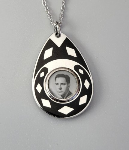 Art deco pendant sterling - deco,