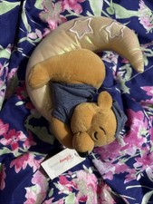 Disney Winnie The Pooh " Stars N Stripes Pooh" Disney Store Beanie 2000's