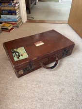 Vintage Brown Leather Travel