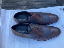 Pair of leather soled shoes