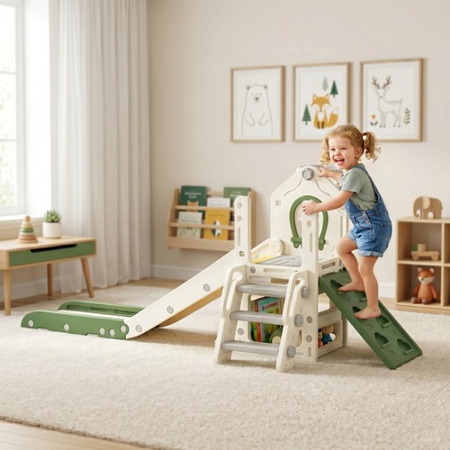 Foldable toddler slide - in, 1