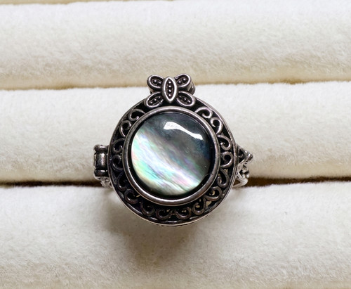 Vintage style locket - vintage, poison