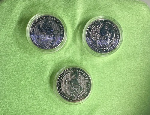 Queen beasts 2oz 9999 - beasts, x3