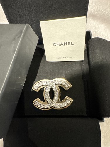 Chanel crystal brooch - chanel,