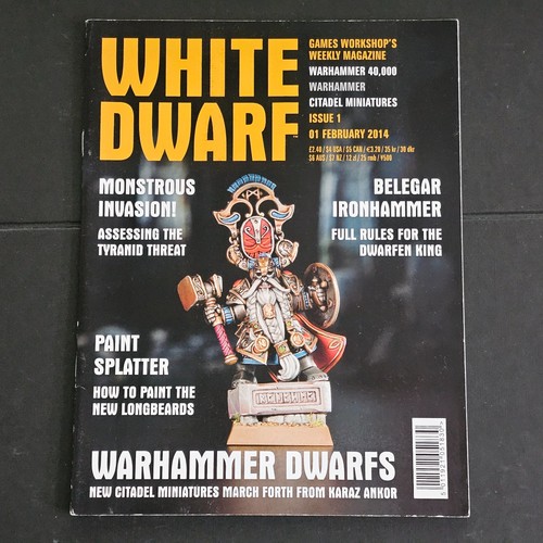 White dwarf magazine weekly - white,