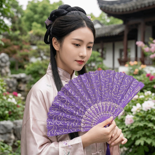 Folding fan cheongsam dance - fan,