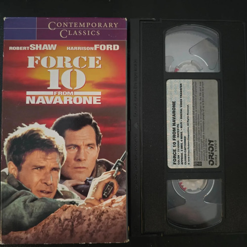 Force from navarone - navarone, vhs