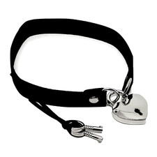 Sexy Choker Heart Padlock
