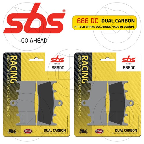 Sbs 686dc kit brake pads - 686dc,