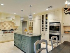 CRYSTAL CHANDELIER SHABBY AND