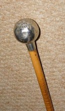 WW1 Military 'Rifle Brigade (The Prince Consorts Own)' Silver Top Swagger Stick