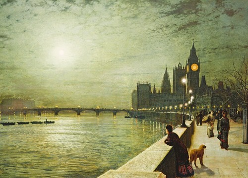 John atkinson grimshaw canvas - john,