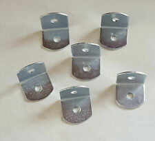 25 pack 19mm SMALL STEEL RIGHT ANGLE BRACKET L Shape Corner Repair Brace