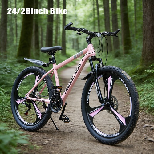 Pink 26inch mountain bike - 24/26inch,