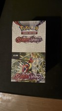 Pokémon TCG Scarlet & Violet Half Booster Box 18 Packs Sealed Box