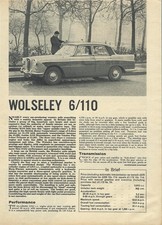 WOLSELEY 6/110 AUTOMATIC