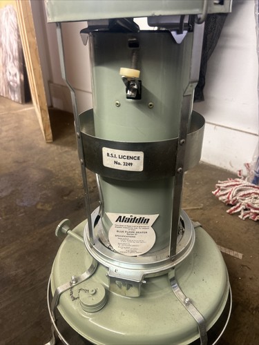 Aladdin blue flame heater - blue,