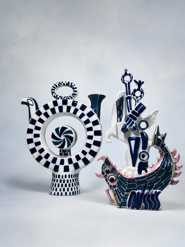 Sargadelos figures drinking - figures,