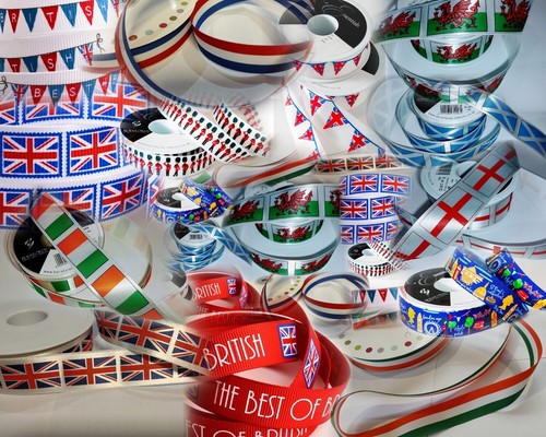 Flag ribbon union jack wales - ribbon,