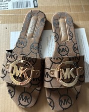 MK MICHAEL KORS WOMENS SLIDERS
